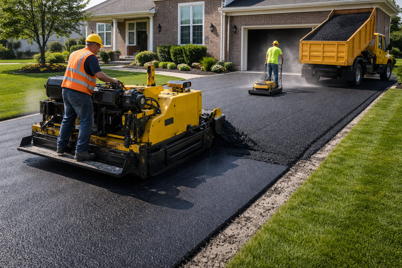 Driveway paving